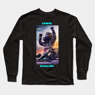 Lewis Hamilton t-shirt Long Sleeve T-Shirt